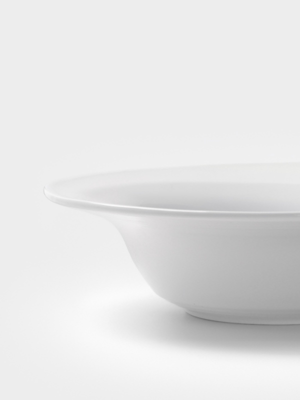 Тарелка глубокая Hanna Kn&ouml;vell, d=24.8 см, фарфор, белая