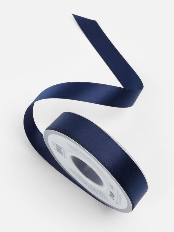 Лента атласная двухсторонняя №330 20мм*25&plusmn;1м кобальт TR