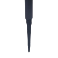 Садовый светильник на солнечной батарее &laquo;Рифлёный конус&raquo;, 7 &times; 31 &times; 7 см, 1 LED, свечение белое