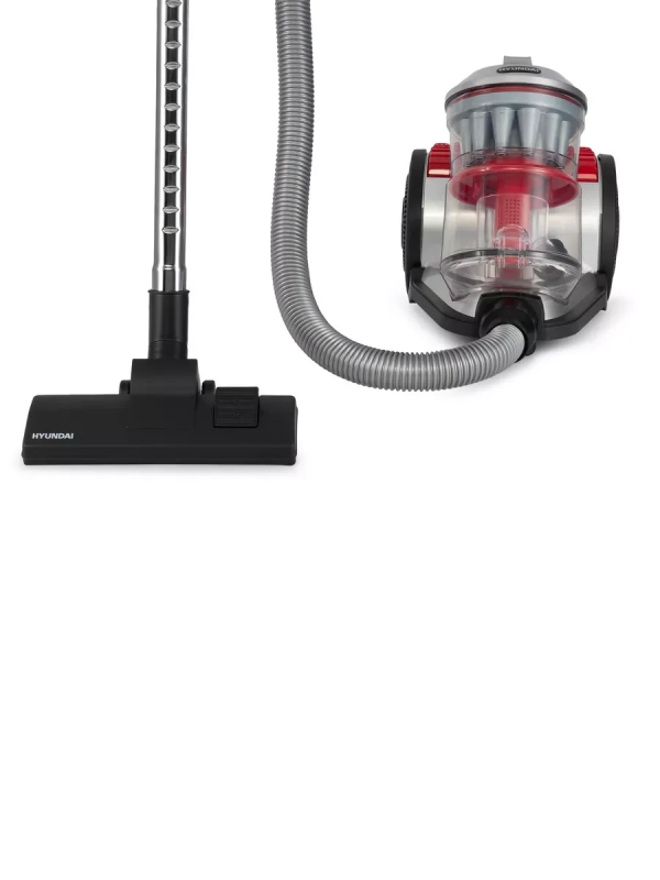 Пылесос HYV-C2950 2400Вт черный-красный модерация