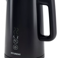 Чайник HYK-S5509 1,5л 2200Вт черный (металл)