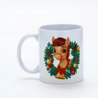 Кружка керамическая новогодняя &laquo;Уютного праздника&raquo;, 320 мл