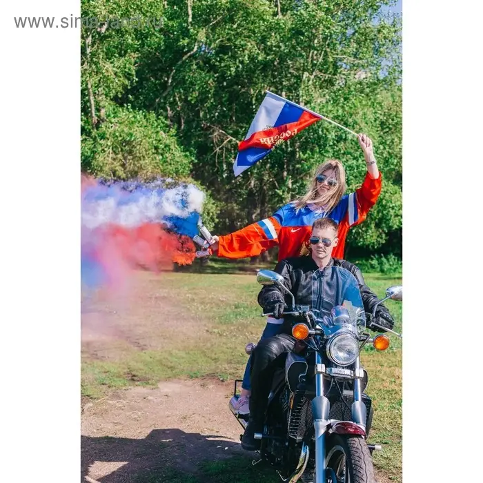 Цветной дым белый, заряд 1.75 дюйма, МАКСИ, очень высокая интенсивность, 30 сек