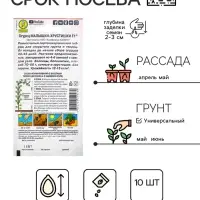 Семена Огурец "Малышки-Хрустишки" F1, раннеспелый, партенокарпический, 10 шт