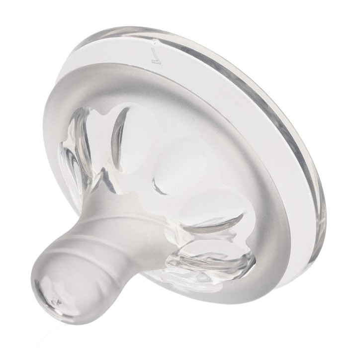 Соска на бутылочку M&B Natural, антиколиковая, от 3 мес., широкое горло &Oslash;50 мм, средний поток