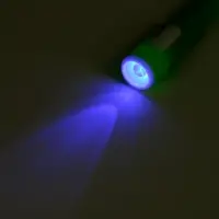 Маркер с невидимыми чернилами Calligrata "Шпион", надпись видно при подсвечивании фонариком