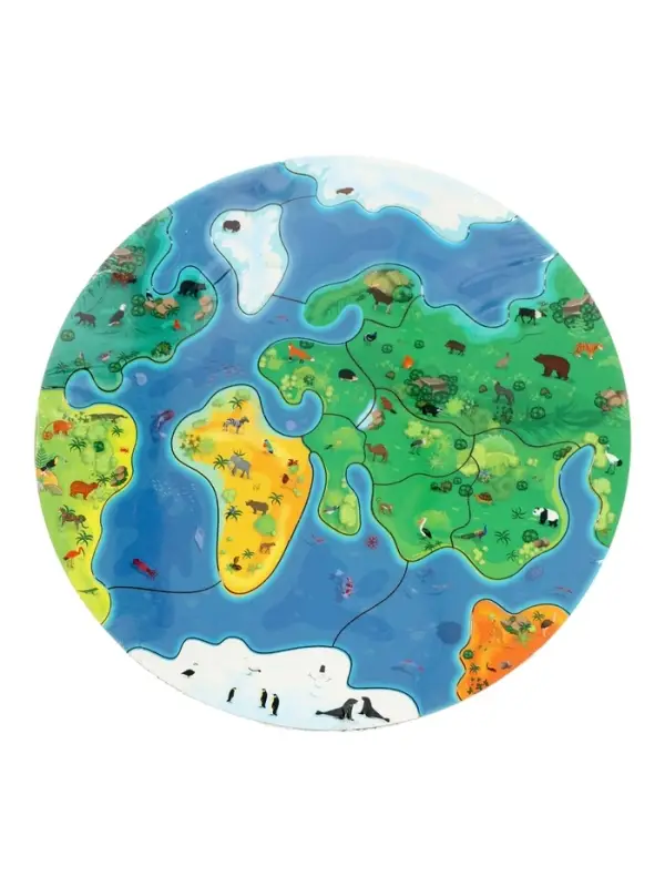 Пазл деревянный 18 эл. "Земля" 109101