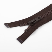 Молния &laquo;Трактор&raquo;, №8, разъёмная, замок автомат, 80 см, цвет коричневый, цена за 1 штуку