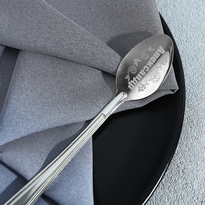 Ложка именная &laquo;Александр&raquo;, на открытке, 3 х 14 см.