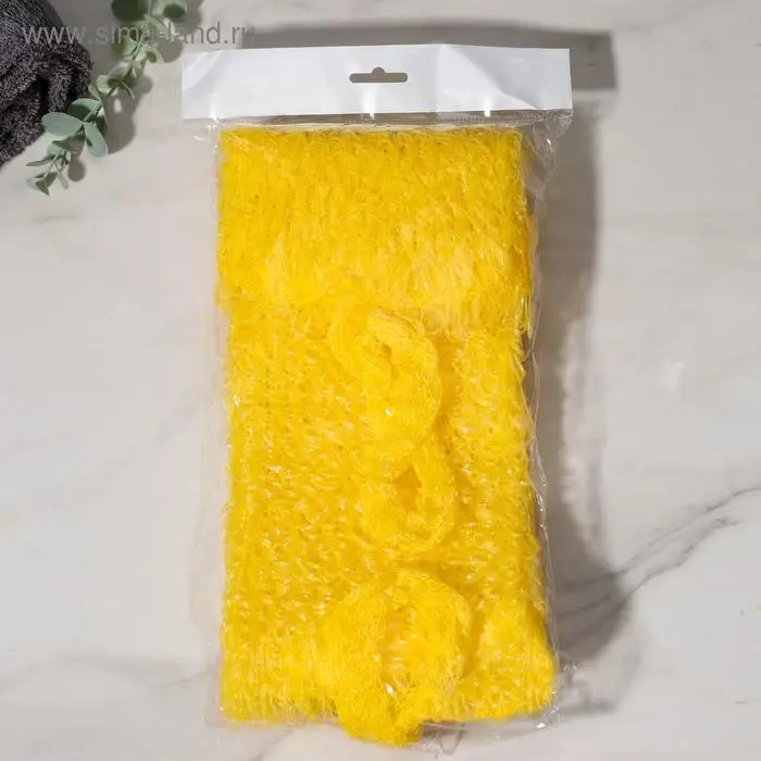 Мочалка для тела Доляна &laquo;Медведь&raquo;, цвет МИКС