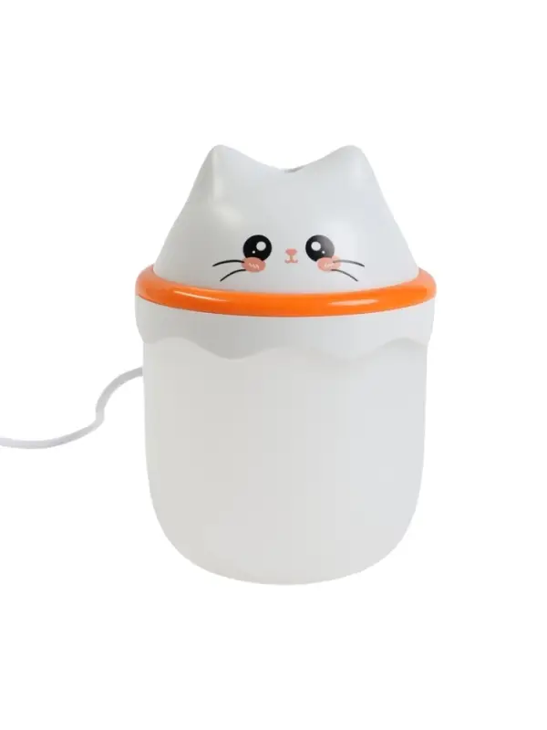 Увлажнитель HM-16 "Котенок", ультразвуковой, 0.21 л, подсветка, USB ( в комп-те)