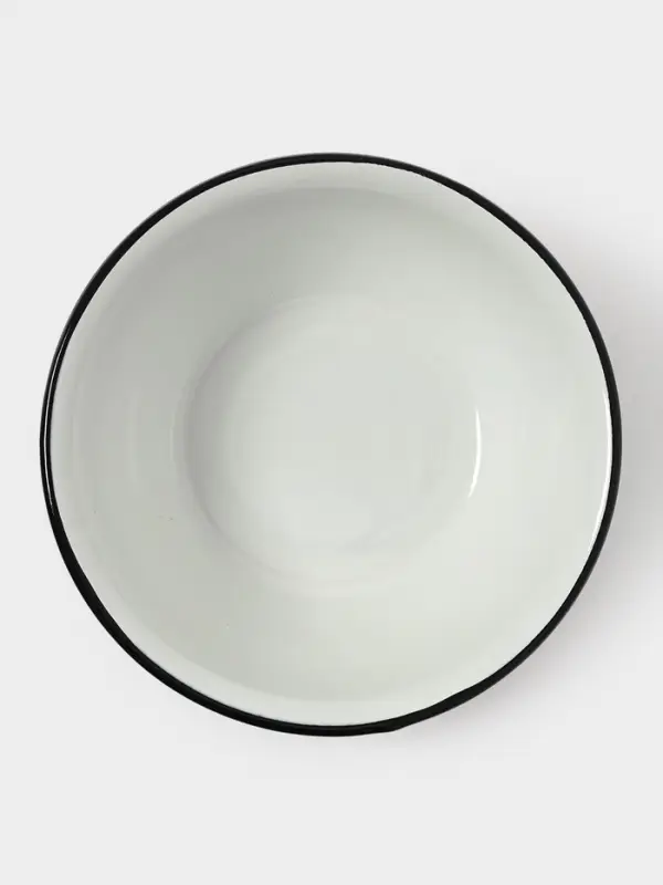 Миска 0.8л (белая)Цветное печенье