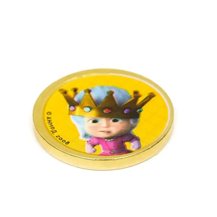 Монеты шоколадные &laquo;Маша и Медведь&raquo;, 6 г