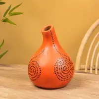 Ваза терракота &laquo;Агата&raquo;, 22&times;22&times;30 см, керамика