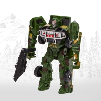 Робот &laquo;Военная машина&raquo;, трансформируется