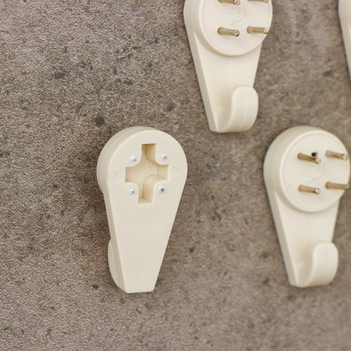 Крепление для картины большой ЗАО Пластик, цвет белый