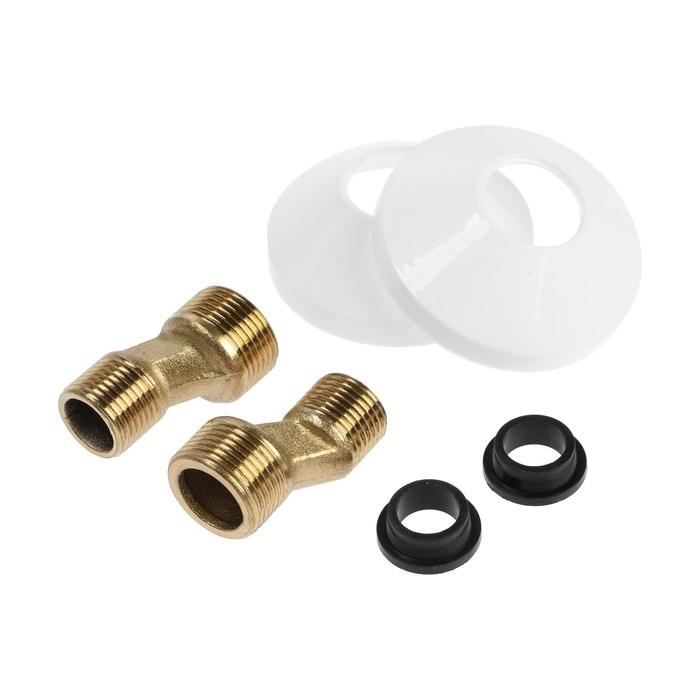 Смеситель для ванны ZEIN Z3674, однорычажный, без душевого набора, белый