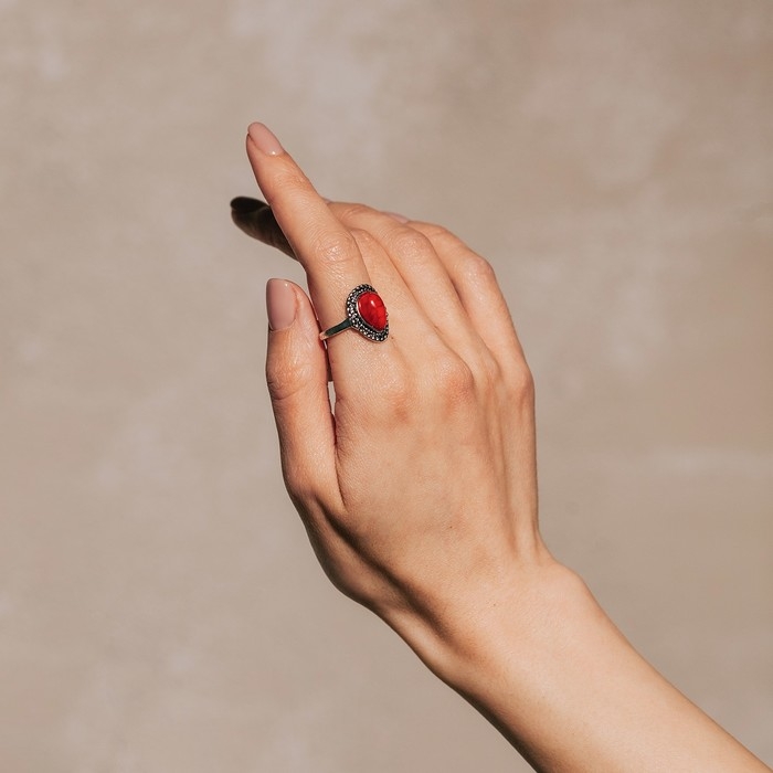 Кольцо &laquo;Натурель&raquo; Артемида, размер МИКС, цвет МИКС