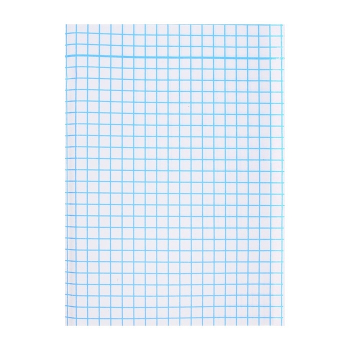 Пленка самоклеящаяся, 37 х 27 см, прозрачная, 10 листов, 50 мкм