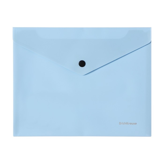 Папка-конверт на кнопке А5+, 180 мкм, ErichKrause "Soft Manga", тиснение "софт-тач", непрозрачная, микс