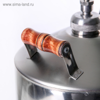 Дистиллятор &laquo;Простой&raquo;, 12 л, горло 4 см, ручки МИКС металл/дерево