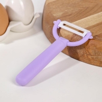 Овощечистка керамическая Доляна &laquo;Италия&raquo;, 13 см, цвет МИКС