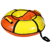 Тюбинг-ватрушка Winter Star &laquo;Вихрь&raquo;, диаметр чехла 90 см, цвета МИКС