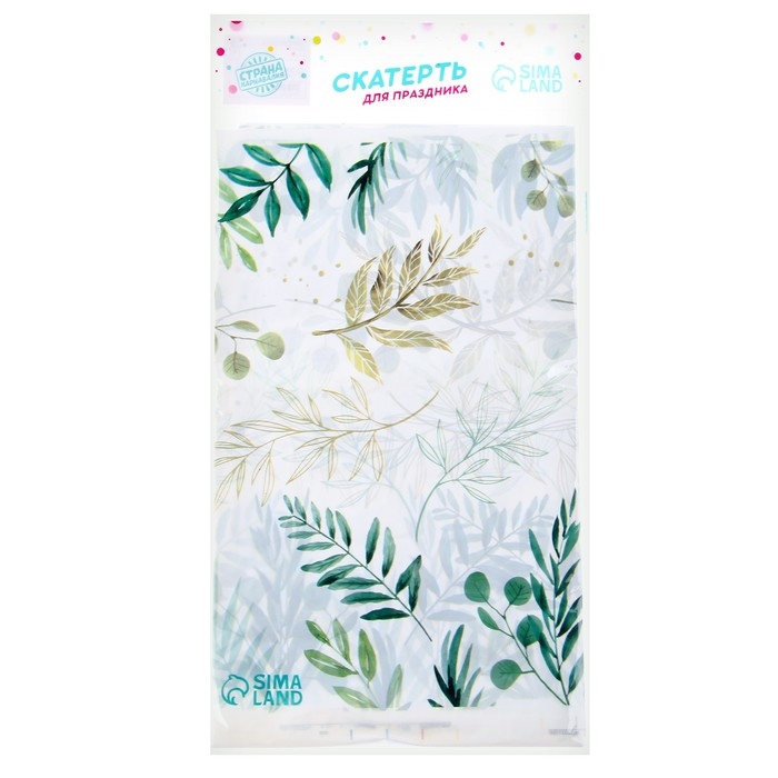 Скатерть одноразовая &laquo;Нежность&raquo; 137&times;180см