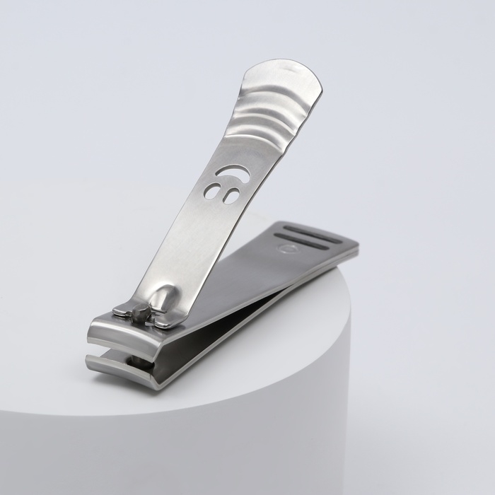 Кусачки - книпсер педикюрные, 8 см, цвет серебристый