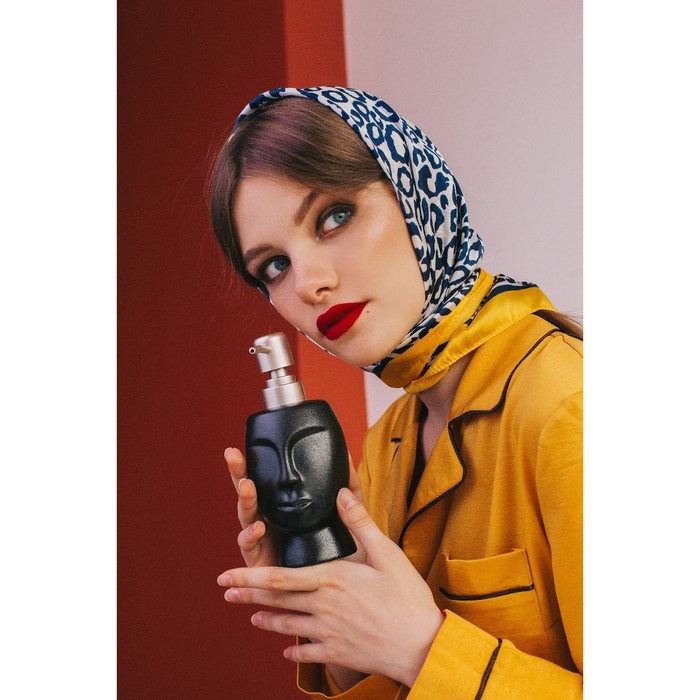 Набор аксессуаров для ванной комнаты SAVANNA &laquo;Вуду&raquo;, 3 предмета (мыльница, дозатор для мыла, стакан), цвет чёрный