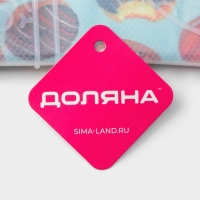 Рукавица для горячего Доляна &laquo;Пончики&raquo;, силикон, 29,5&times;18&times;1 см