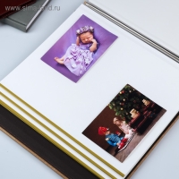 Фотоальбом магнитный 20 листов "Классика с узорами" под пробку в коробке 34х32х5,5 см