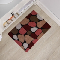 Коврик придверный влаговпитывающий Доляна, без окантовки, 37&times;58 см