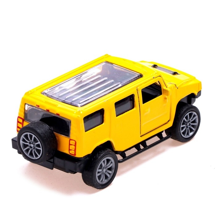 Машина металлическая &laquo;Крузер&raquo;, 1:48, инерция, открываются двери, цвет жёлтый