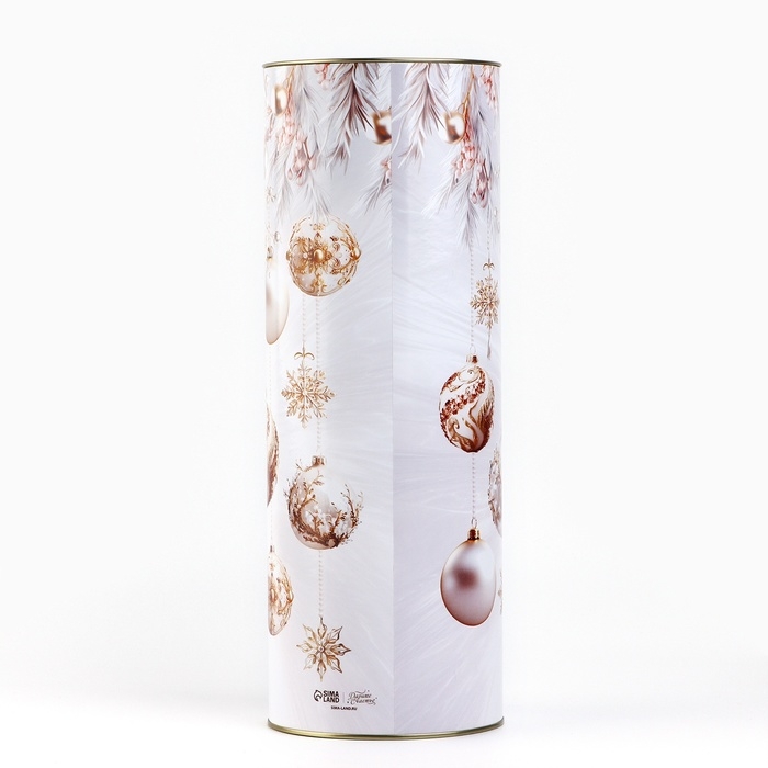 Тубус под бутылку &laquo;Роскошный Новый год&raquo;, 34.5 х 12.5 х 12.5 см