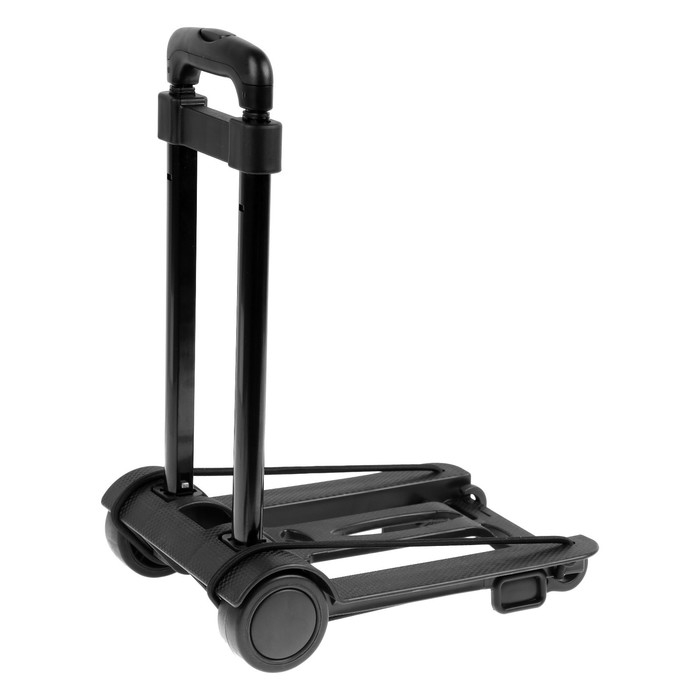 Складная тележка для покупок и багажа, до 30 кг, 250 &times; 330 &times; 445(960) мм, пластик/алюминий