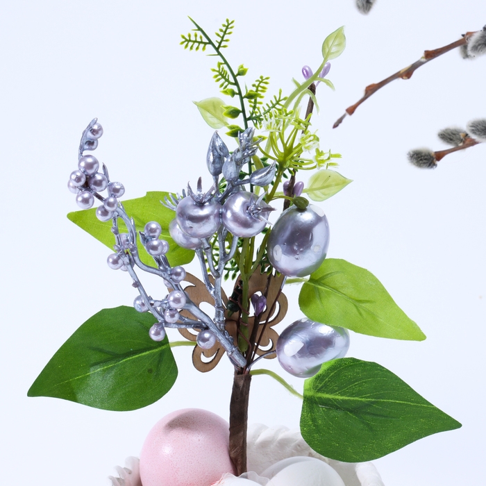 Пасхальный декор &laquo;Яйца с бабочкой&raquo; 7 &times; 19 &times; 26 см