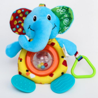 Подвеска - погремушка &laquo;Тигр&raquo;, с прорезывателем, на кроватку, коляску, Крошка Я