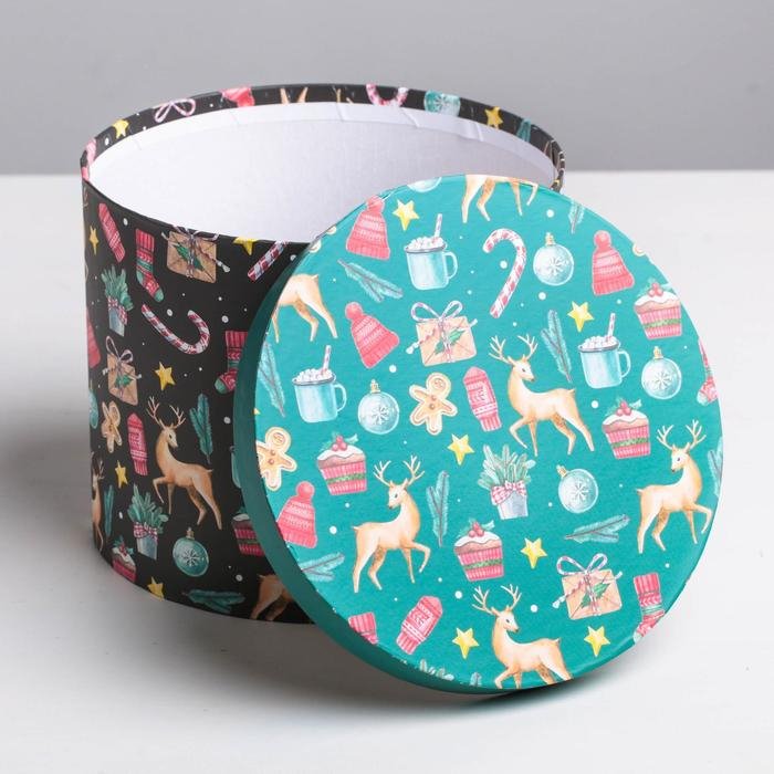 Набор подарочных коробок 5 в 1 &laquo;Европейский&raquo;, 13 х 14‒19.5 х 22 см, Новый год