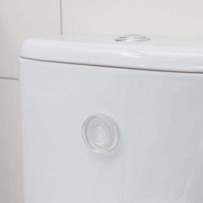 Держатель-стоппер универсальный для дома, 5&times;1 см, прозрачный