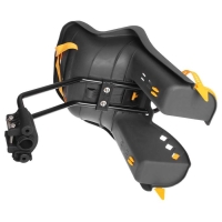 Велокресло переднее BG-6, крепление на раму, цвет тёмно-серый