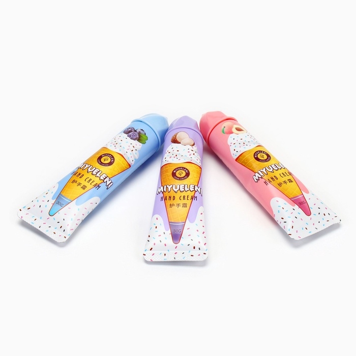 Крем для рук &laquo;Мороженный микс №2&raquo;, набор 3 шт