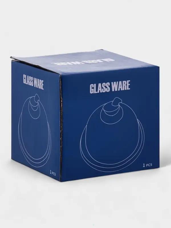 Икорница с крышкой "Купол" 7х7х9 см, прозрачная