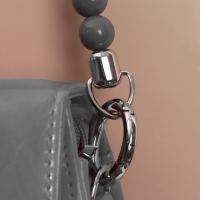 Ручка для сумки, 34 &times; 1,5 см, цвет серый