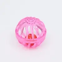 Шарик для кошек "Завитушки", 4 см, фасовка в коробку по 50 шт, микс цветов