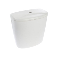 Унитаз компакт ЛЗСФ "Универсал Эконом", боковая подводка, косой выпуск, сиденье, шток