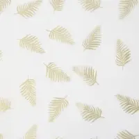 Бумага упаковочная тишью &laquo;Листья, золото&raquo;, 50 х 70 см