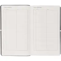 Ежедневник Nubuk, недатированный, светло-серый