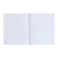 Тетрадь 48 листов в клетку Calligrata &laquo;Лисички&raquo;, обложка мелованная бумага, серые листы, МИКС