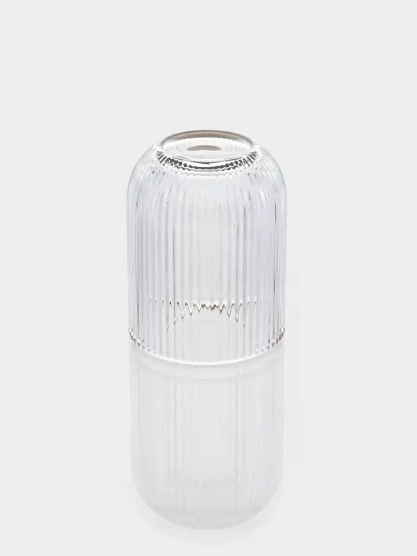 Набор стаканов 6 шт, 260 мл, золотой обод